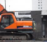 Salford Market Bulldozed Feb 2012